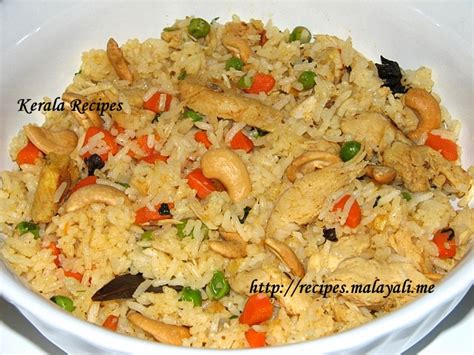 In brown rice, when water boils, put the flame on medium and cook for 15 mins. Chicken Pulav (Pulao) - Kerala Recipes