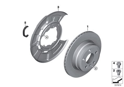Or, they just did not get bedded in well. 2014 BMW X5 xDrive35i(F15) Rear Wheel Brake / Brake Disc