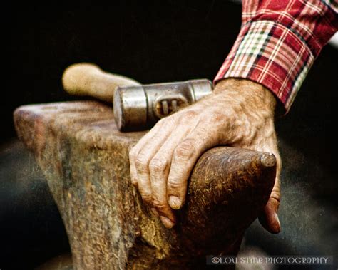 Working Hand This Is A Farrier I Met At A Farm Heritage Ce Flickr