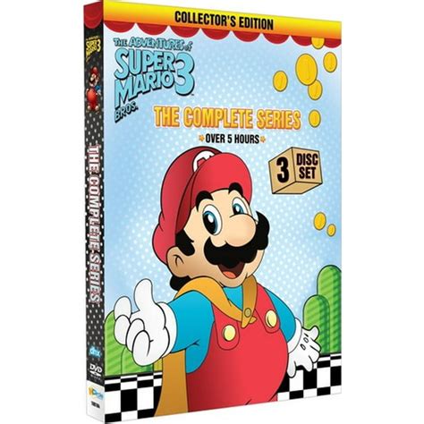 Adventures Of Super Mario Brothers 3 The Complete Series Dvd