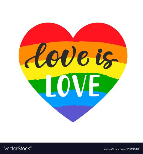 Amazon Com Cute Lgbt Heart Love Is Love Rainbow Gay Pride Supporter