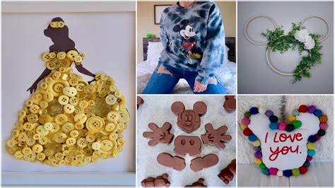 Cheap And Easy Disney Diy Crafts 13 Pinterest Inspired Youtube