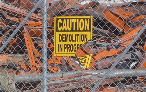 Demolition Sign Free Photo Download Freeimages
