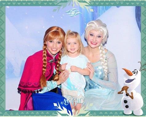 Anna And Elsa Meet And Greet Disney Cruise Vacation Disney Disney