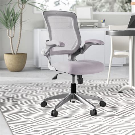 Boasting a 360° swivel and armless design, this chair is perfect for doing homework at your computer desk or checking emails at your home workstation. Ebern Designs Balogh Ergonomic Mesh Task Chair & Reviews ...