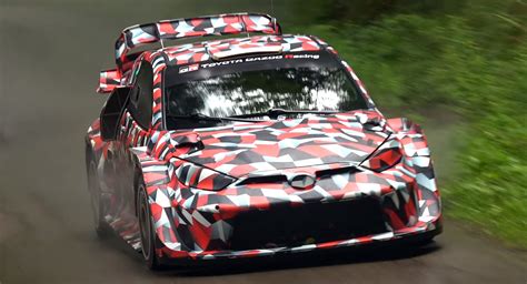 Toyotas New Hybrid Yaris Wrc Car Looks Absolutely Ferocious Carscoops