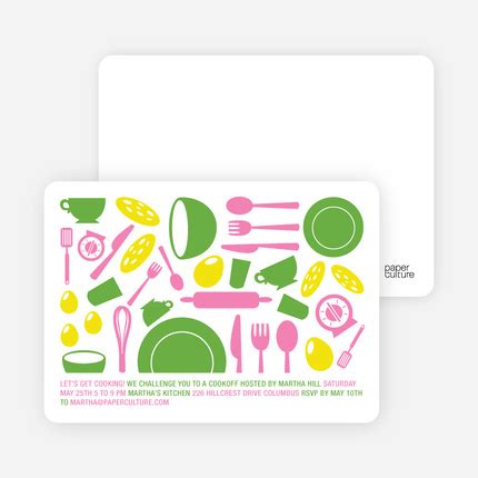 According to a september 2017 study published in preventing chronic disease, consumers often find it difficult to calculate how many calories, carbohydrates. Iron Chef and Top Chef Party Invitations - Pesto Perfecto