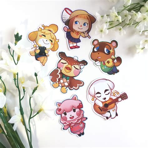 Animal Crossing Stickers Animal Crossing Fan Art Animal Crossing