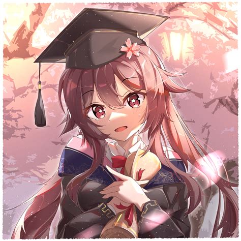 Graduation Anime Girl Wallpapers Wallpaper Cave