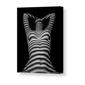 Slg Zebra Woman Legs Up Black And White Photograph By Chris Maher