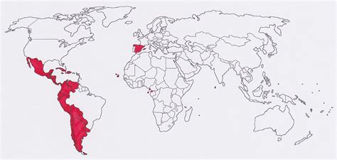 El Mundo Hispanico Map