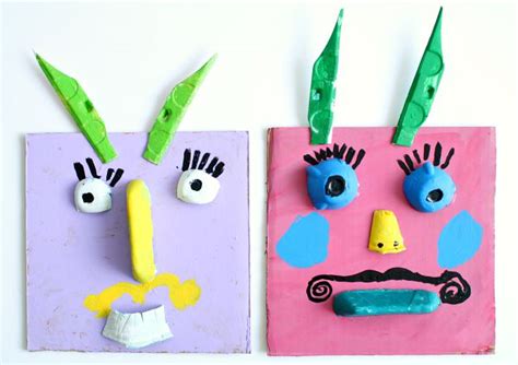 Silly Monster Craft Collage Art Fantastic Fun And Learning