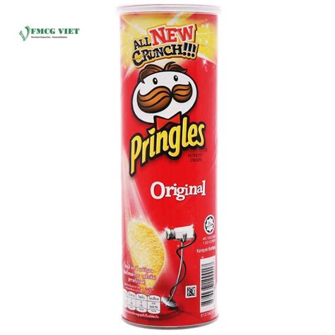 Pringles Potato Chips Tube 107g Slices Original Flavor Wholesale