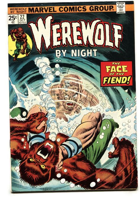 Werewolf By Night 22 Comic Book Marvel Horror Vf Comic Books Modern Age Marvel Werewolf