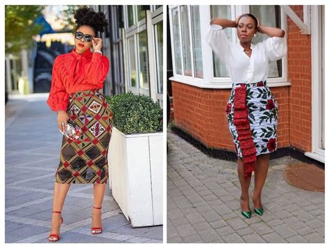 Latest Ankara Skirt And Blouse Styles For Trendy Ladies Ke
