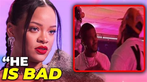 Rihanna Reacts To Chris Brown Beating Up Usher Youtube