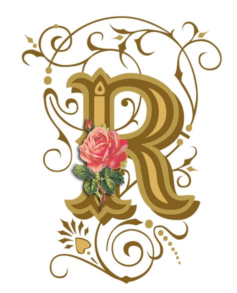 Calligraphy Floral Letters Png Pic Png Arts