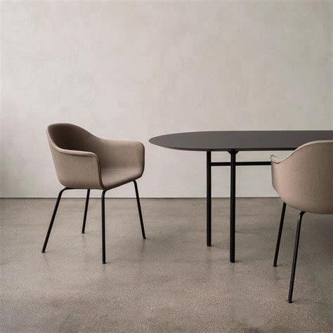 It's so easy and takes only seconds to shop for what you're looking for. Harbour Chair, Legs in Black Steel, Sandy Brown by Norm ...