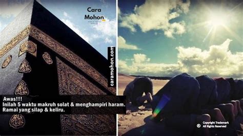 Check spelling or type a new query. Inilah 5 waktu makruh solat dan menghampiri haram.Ramai ...