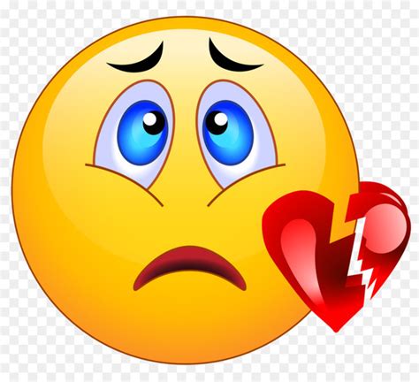 Free Emoji Broken Heart Smiley Emoticon Emoji Nohatcc