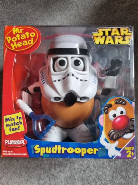 Star Wars Spud Trooper Mr Potato Head Playskool Hasbro Stormtrooper New