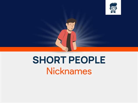 Nicknames For Short People With Generator Brandboy