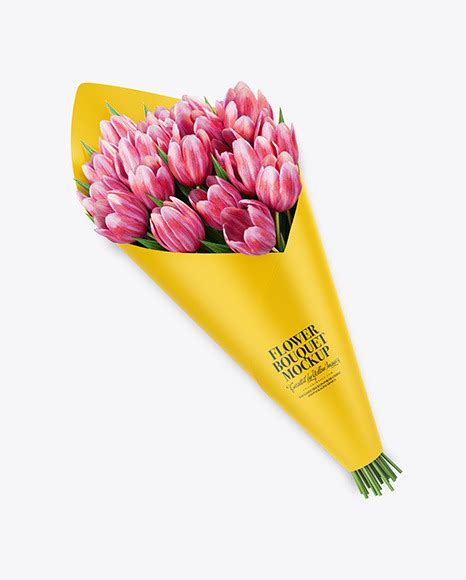 Flower Bouquet Mockup Free Download Images High Quality Png 
