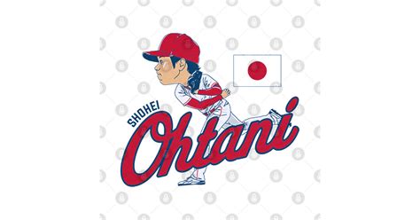 Shohei Ohtani Japan Caricature Shohei Ohtani T Shirt Teepublic