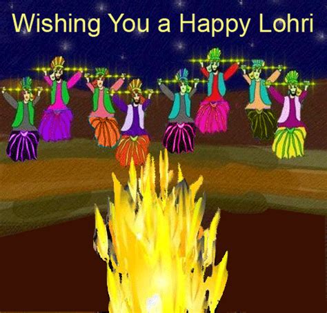 *tan mein masti, man mein umang, chalo akaash mein dale rang, ho jayen sab. Happy Lohri 2018 GIF, Wishes, Messages, WhatsApp Status ...