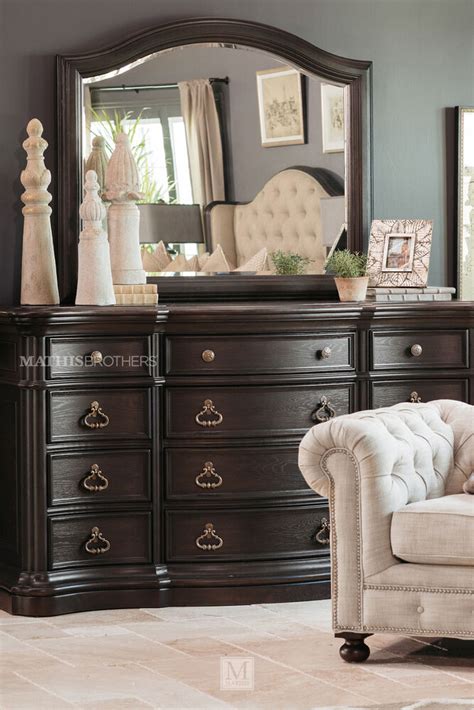The store continued to pretend the furniture was coming when they knew it was. Four-Piece Refined Romantic Luxury Bedroom Set in Brown ...
