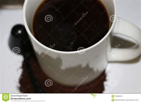 A Cup Of Coffee Stock Photo Popular Breakfast Drink To Give You Energy