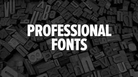 Best Fonts For Professional Presentation Powerpoint Mazti