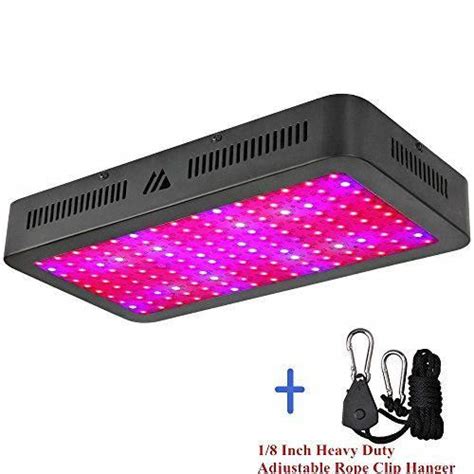 No need to purchase reflectors or bulbs. LED Grow Light 1500W Full Spectrum 150pcs 10W Epiled ...