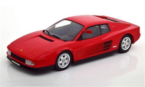 Modellautos Ferrari Testarossa 118 Kk Scale Metallic Blau 1984