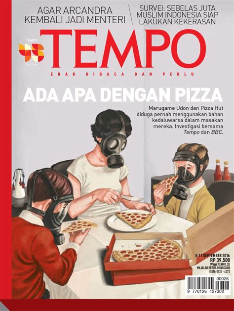 Jual Majalah Tempo Ed 4384 05 11 September 2016 Gramedia Digital