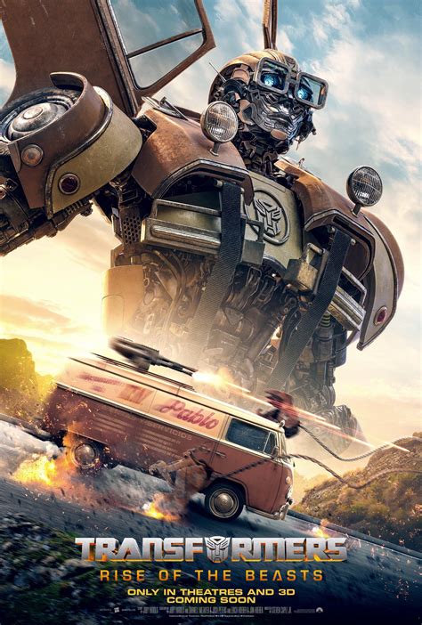 New Transformers Rise Of The Beasts Posters Reveals Main Characters