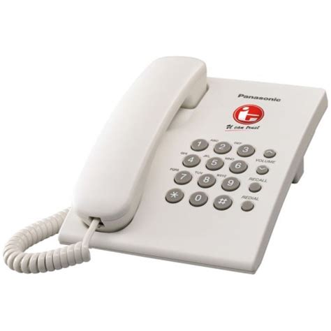 Jual Telepon Meja Kantor Telpon Kabel Rumah Panasonic Kx Ts505