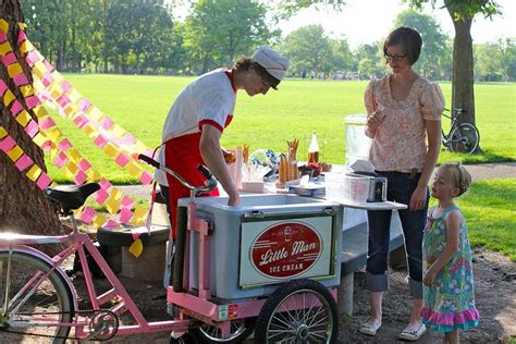 A diy wedding carnival extravaganza. ice cream cart at a park party | PARTY IDEAS | Pinterest ...
