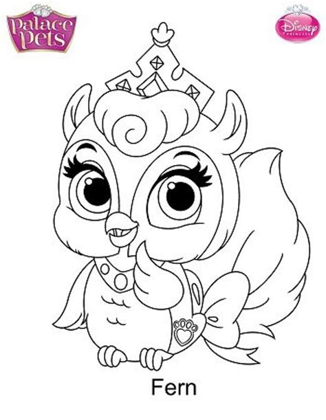 Some princesses may own two pets. Kids-n-fun.com | 36 coloring pages of Princess Palace Pets