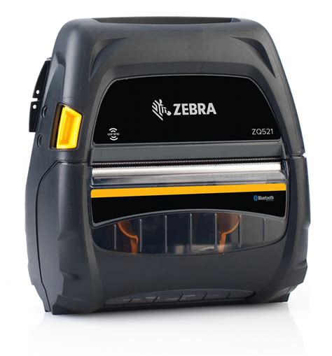 Zebra ZQ521 UHF RFID Direct Thermal Mobile Printer