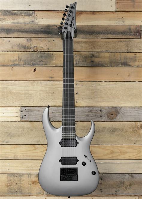 Ibanez Munky Signature Apex30 7 String Electric Guitar Metallic Gray Matte Ebay