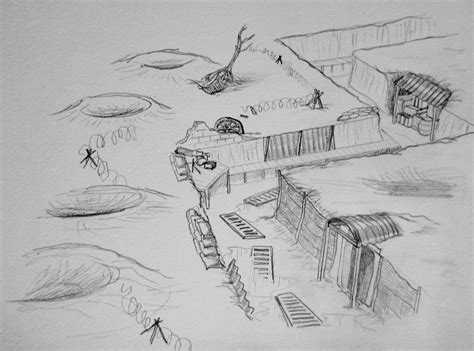 Trench Sketch At Explore Collection Of Trench Sketch