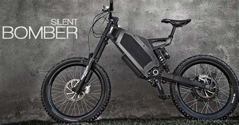 Other options are fat bikes and electric mountain bikes. Stealth Bomber - A Gnarly Fast Mountainous E-Bike - Bikerumor