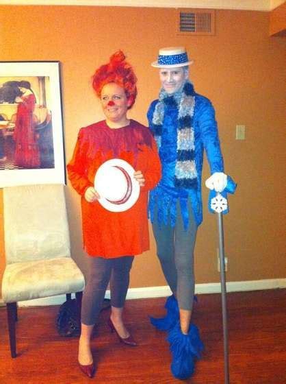 Heat And Snow Miser Costume From The Year Without A Santa Claus For