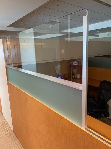 Custom Plexiglass Partitions And Workstations Branded Social Distancing