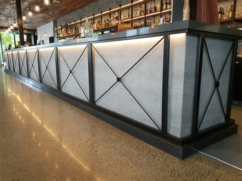 Bar Front Decorative Panelling And Shelving Brackets North Harbour