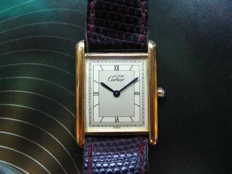 Original cartier classic watch are available at an affordable price. Watch Repair in Kuala Lumpur: Cartier Tank 681006 for Repair