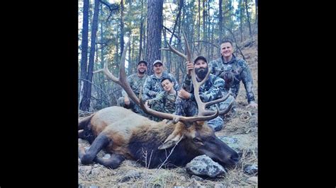 2014 Arizona Unit 5a Rifle Bull Elk Hunt Youtube