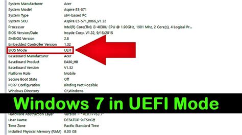 How To Install Windows 7 In Uefi Mode Complete Tutorial Youtube