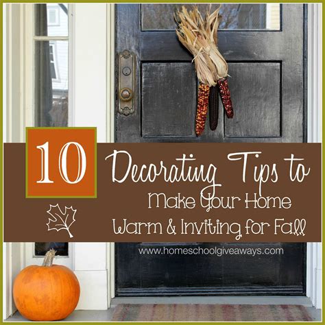 10 Decorating Tips To Make Your Home Warm and Inviting for Fall ...